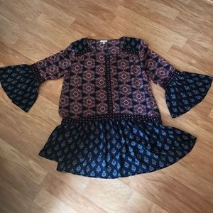 Long sleeve blouse